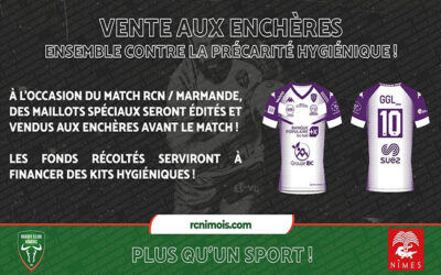 Vente aux enchères – Ensemble contre la précarité hygiénique