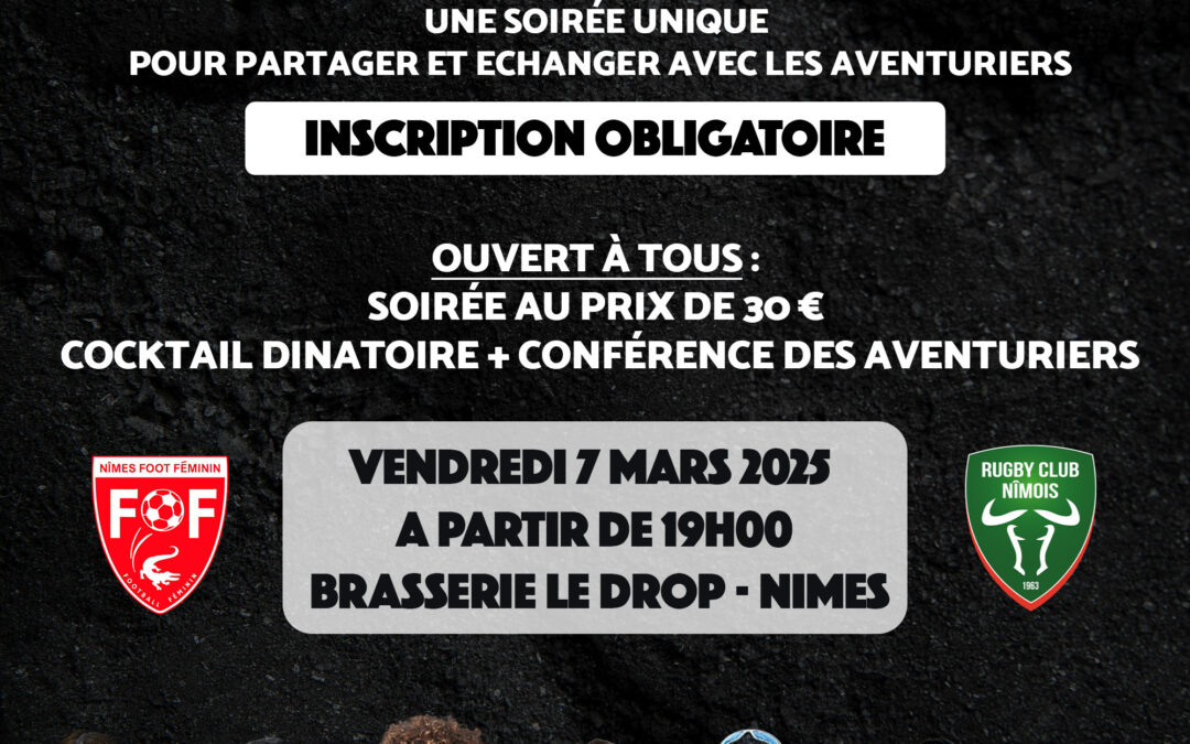 Une soirée à ne pas manquer !