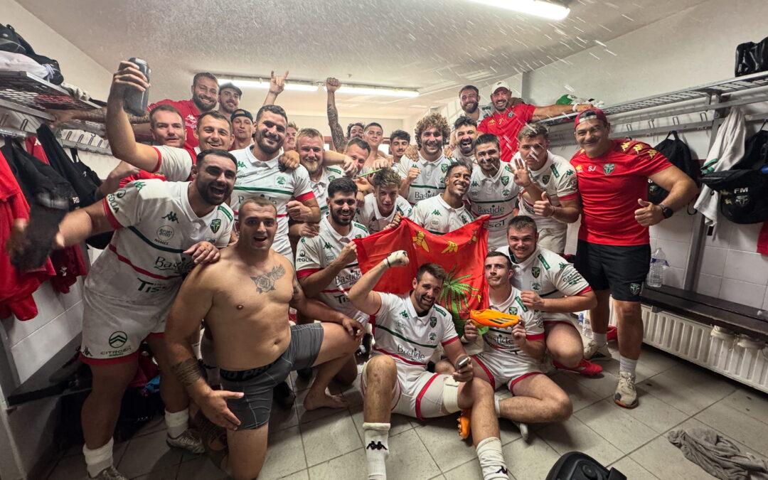 Le Rugby Club Nîmois lance sa saison de la meilleure des manières à Rumilly