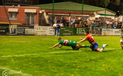 Victoire bonifiée du Rugby Club Nîmois face à La Seyne sur le score de 43 à 5 !
