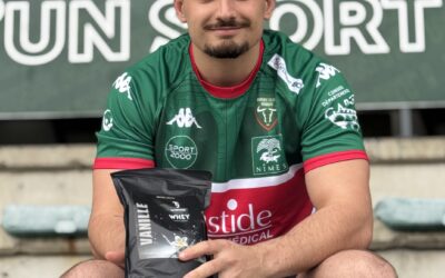 Rugbyman et entrepreneur : un double projet pour notre ailier Julien Burguillos
