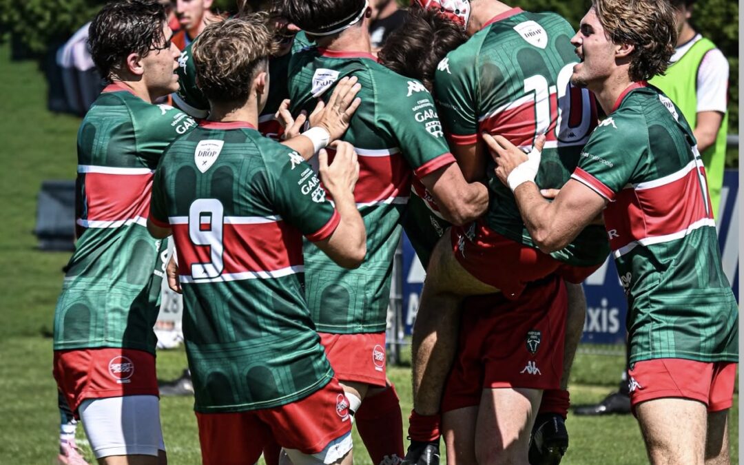 Les Juniors Nationaux du Rugby Club Nîmois continuent d’écrire une magnifique page de leur saison : direction la demi-finale !